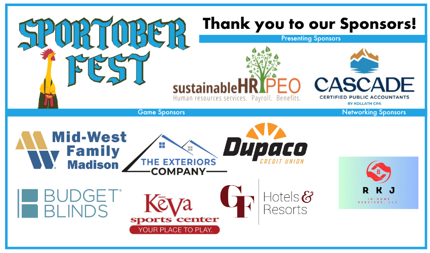 2025 Thank you to our Sponsors!