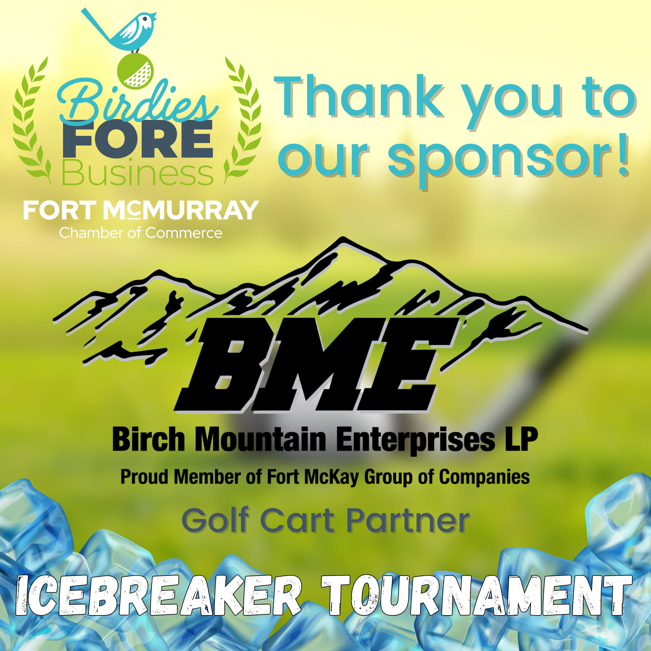 Birdies Fore Business BME Post - New Brand