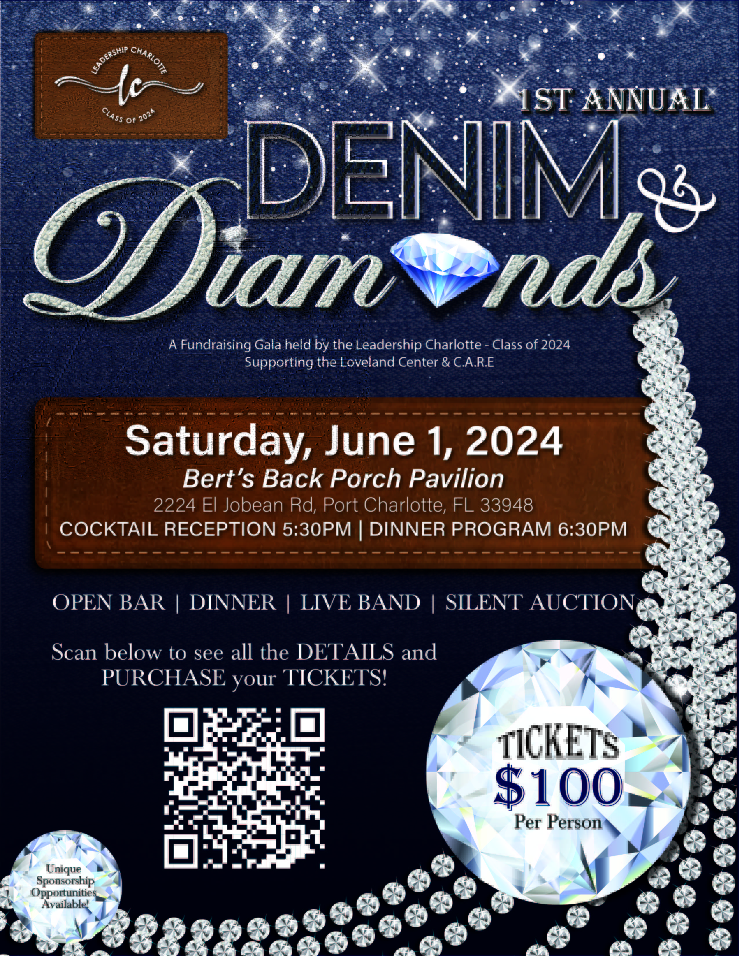 Denim &amp; Diamonds Flyer