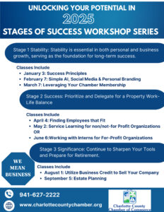 Stages of Success workshop series