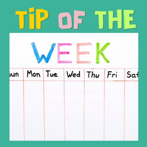 Tip of the Week