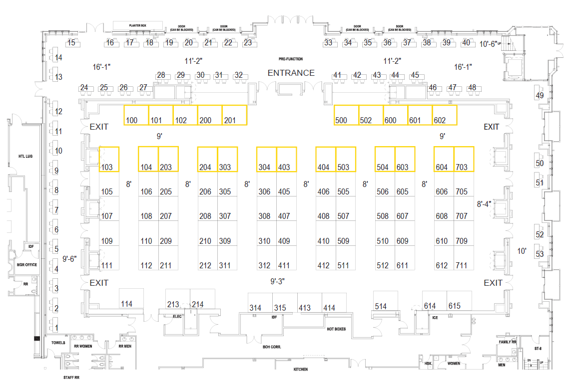 trade show map - 2026 Summit Hotel Del Coronado Hotel trade show map - 2026 Summit Hotel Del Coronado Hotel
