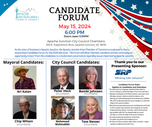 2024 Candidate Forum May 15, 2024