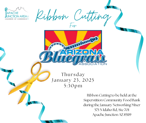 Join us for the Ribbon Cutting for Arizona Bluegrass Association!