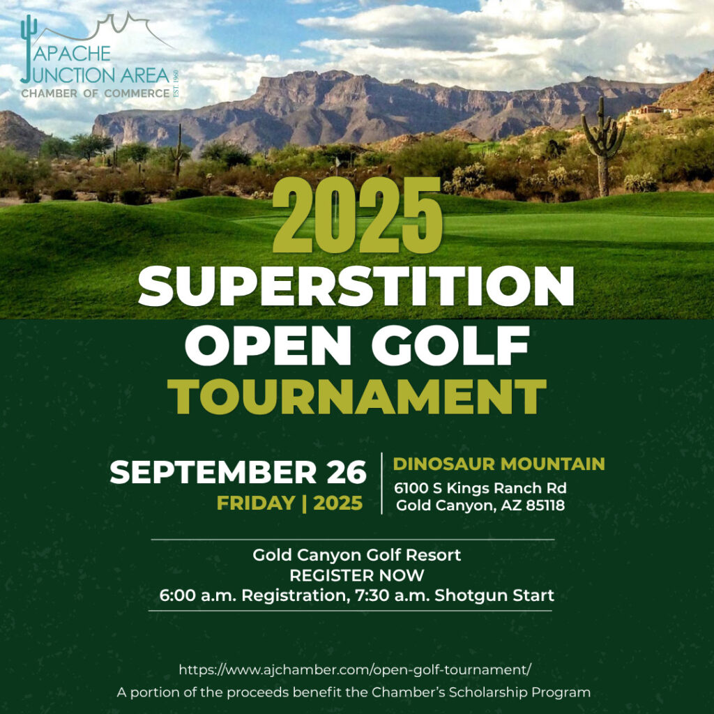 2025 Superstition Open Golf Tournament Flyer - SOCIAL MEDIA