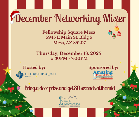 Join us for the December Networking Mixer!