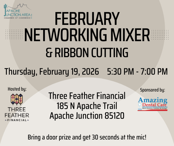 Join us for the February Networking Mixer!