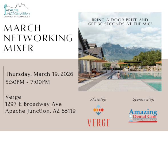 Join us for the March Networking Mixer!