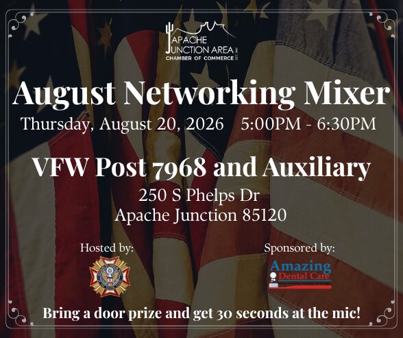 Join us for the August Networking Mixer!