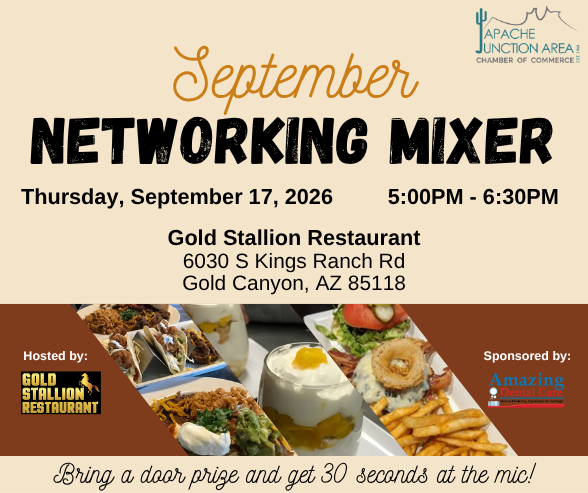 Join us for the September Networking Mixer!