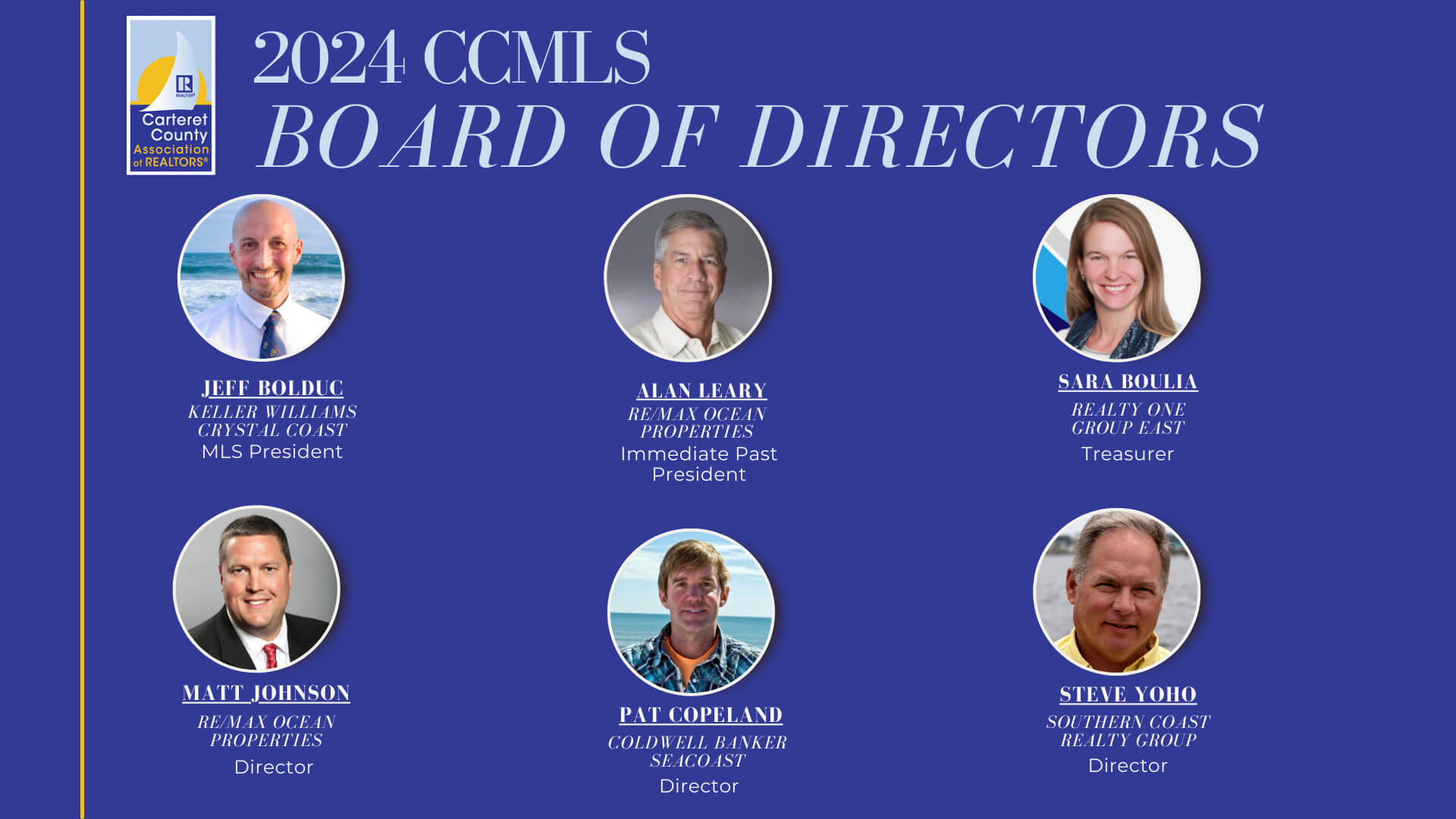 2024 CCMLS Board of Directors