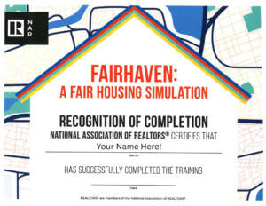 Have you taken your 2025-2027 Fair Housing Certification?
