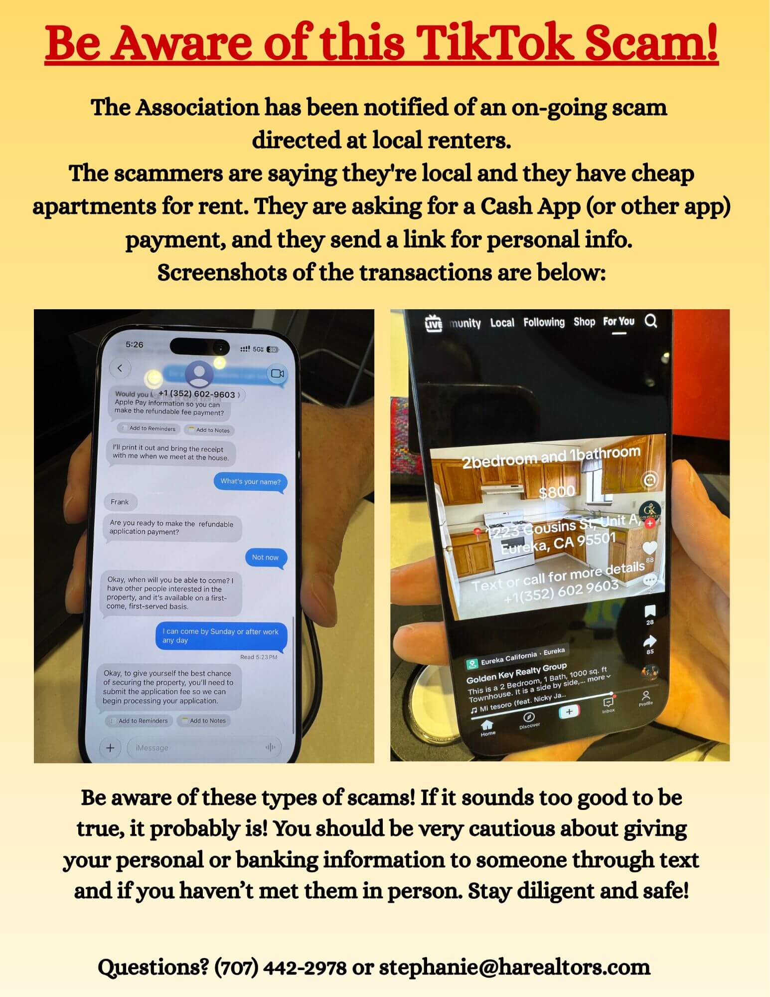 Be Aware of this TikTok Scam! Be Aware of this TikTok Scam!