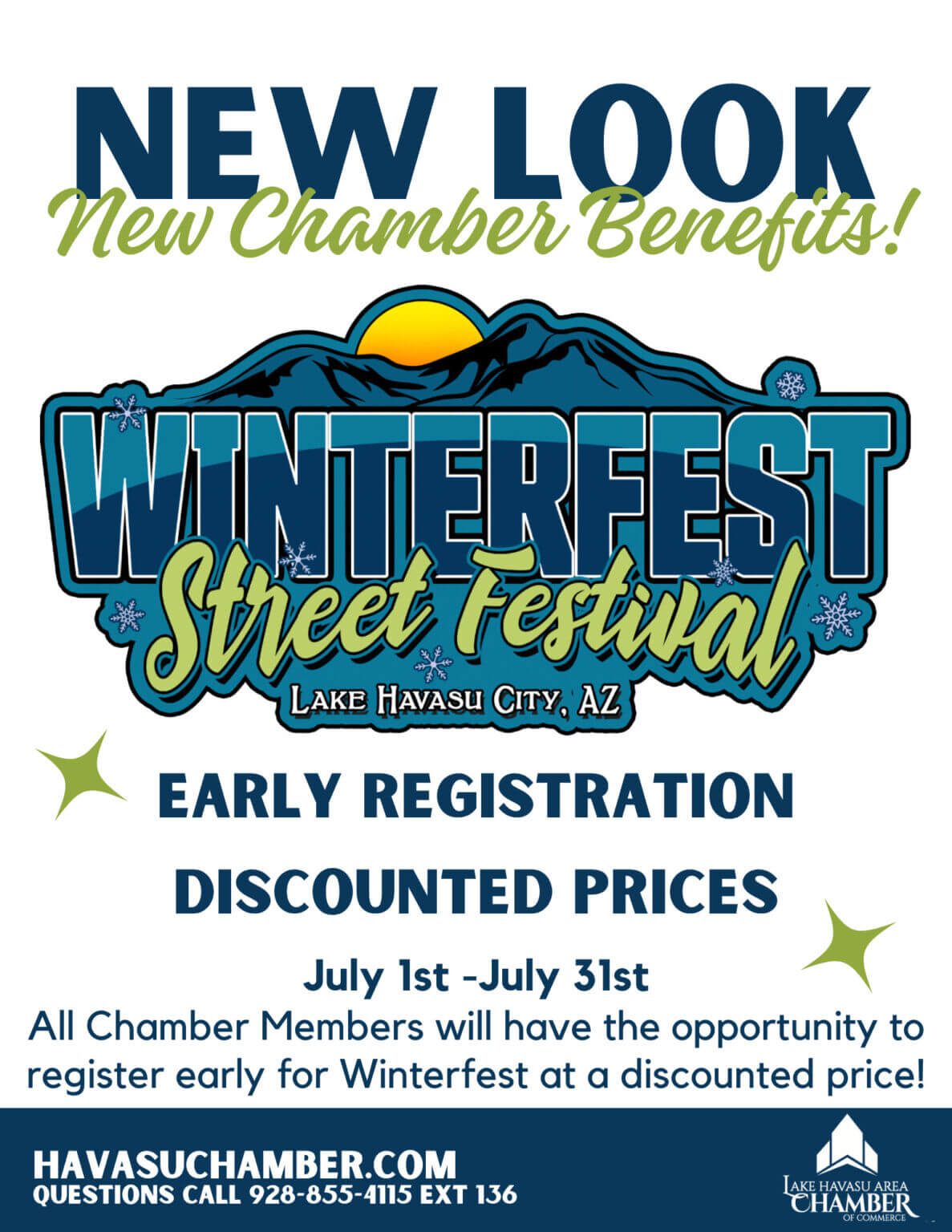 New Chamber Benefit! Early Bird Registration and Discount!