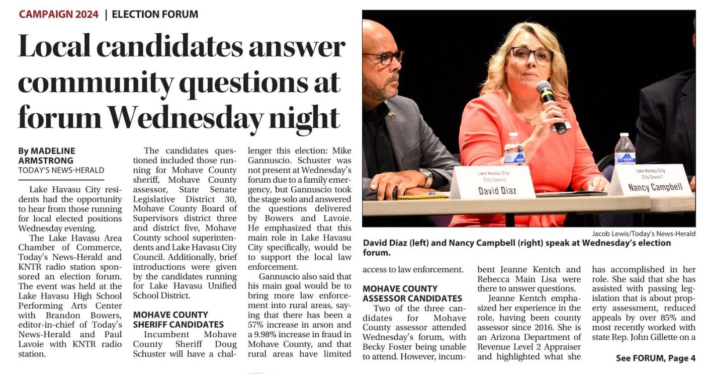 Candidate Forum June 2024