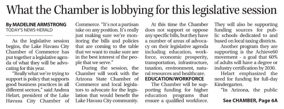 Chamber Legislative Agenda Feb 2024