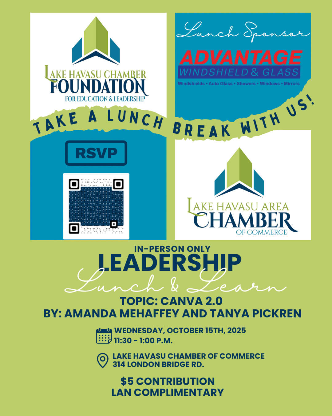 Lunch & Learn NEW Lunch & Learn NEW