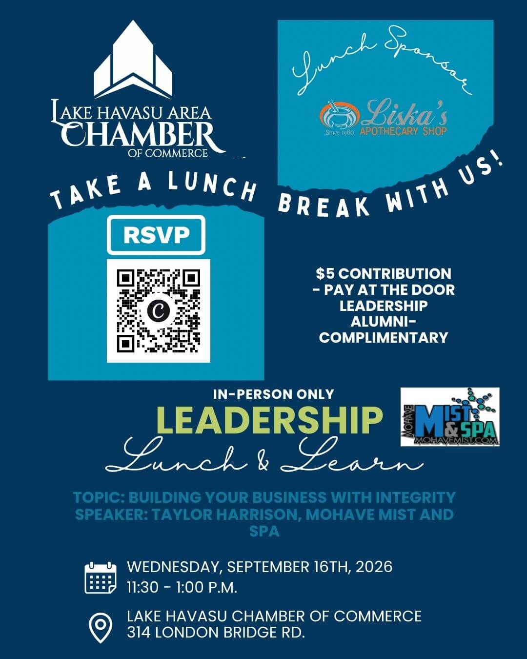 September Lunch and Learn