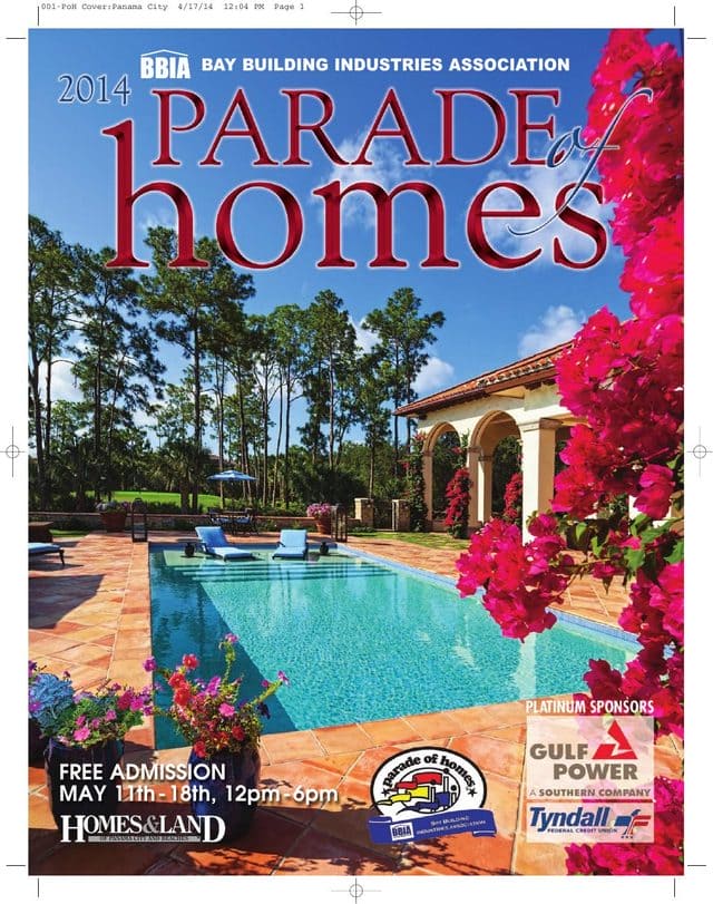 2014 Parade of Homes magazine cover