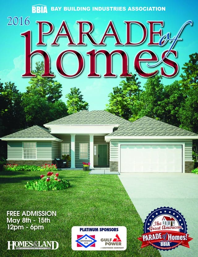 2016 Parade of Homes magazine cover