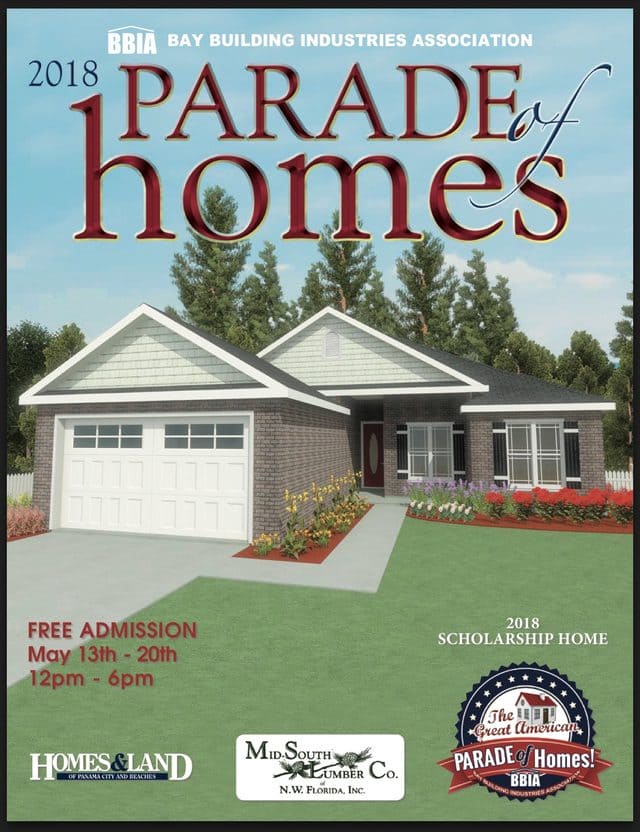 2018 Parade of Homes magazine cover
