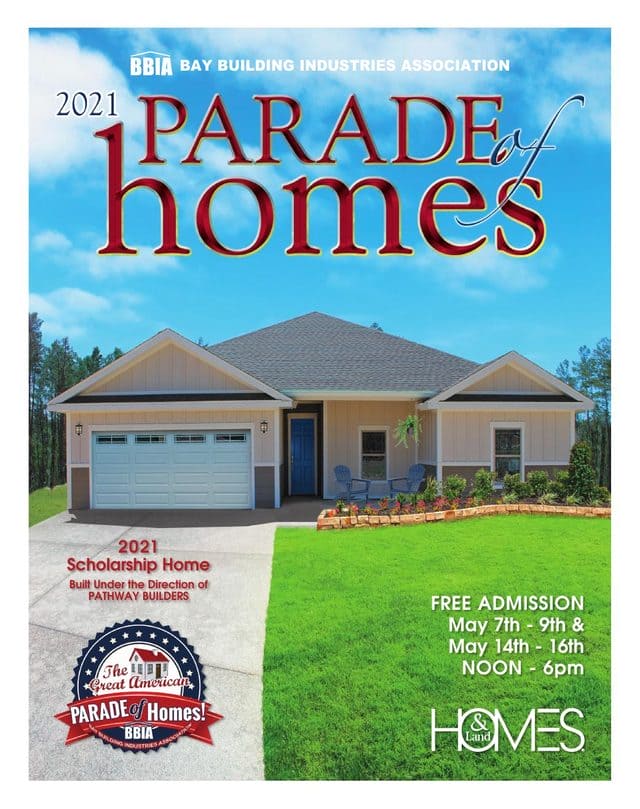 2021 Parade of Homes magazine cover