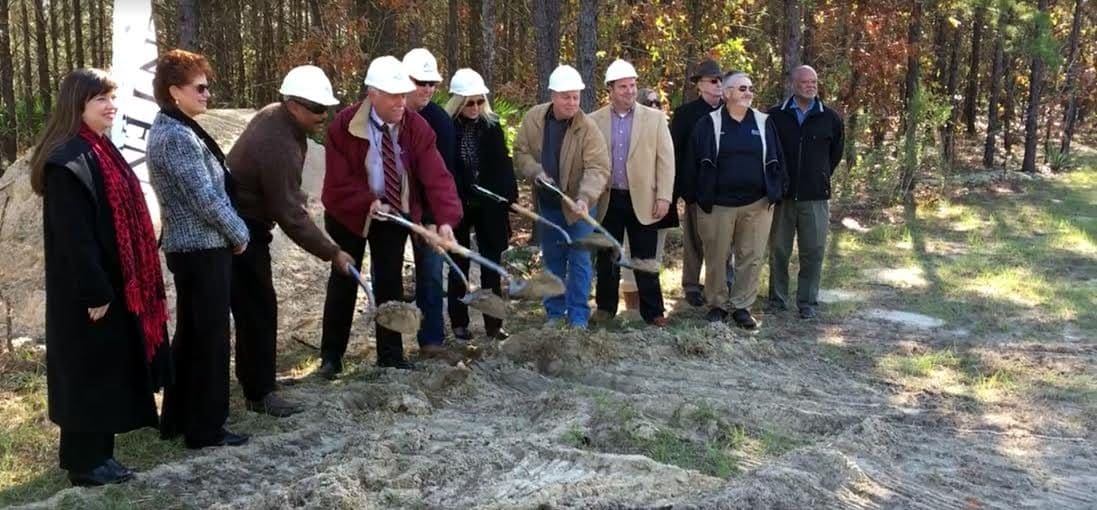 2016 Scholarship Home groundbreaking, January 6, 2016