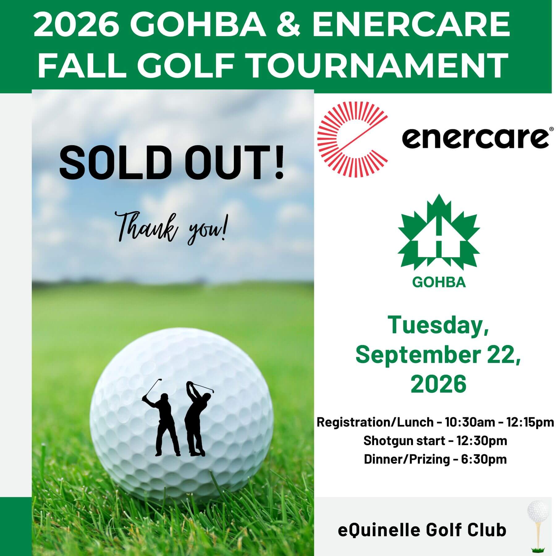 2026 GOHBA &amp; ENERCARE FALL - SOLD OUT
