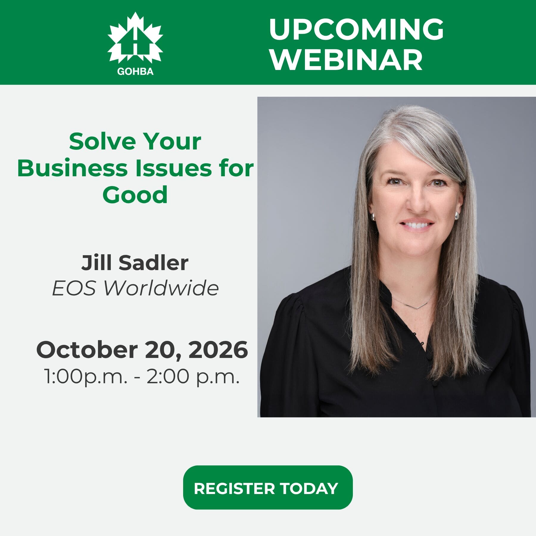 Solve your business Issues Webinar