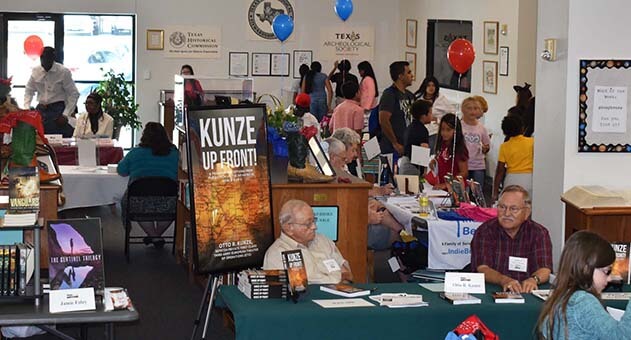 texas word wrangler book festival giddings book sale authors