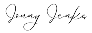 Jonny signature Jonny signature