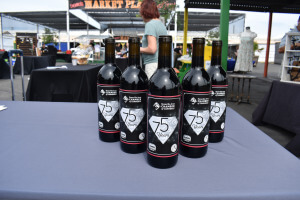 bottles with 75 years on the label