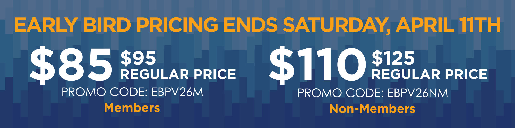 PV Early Bird Pricing Web Banner