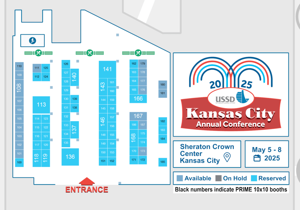 US Society on Dams Expo map 12.5