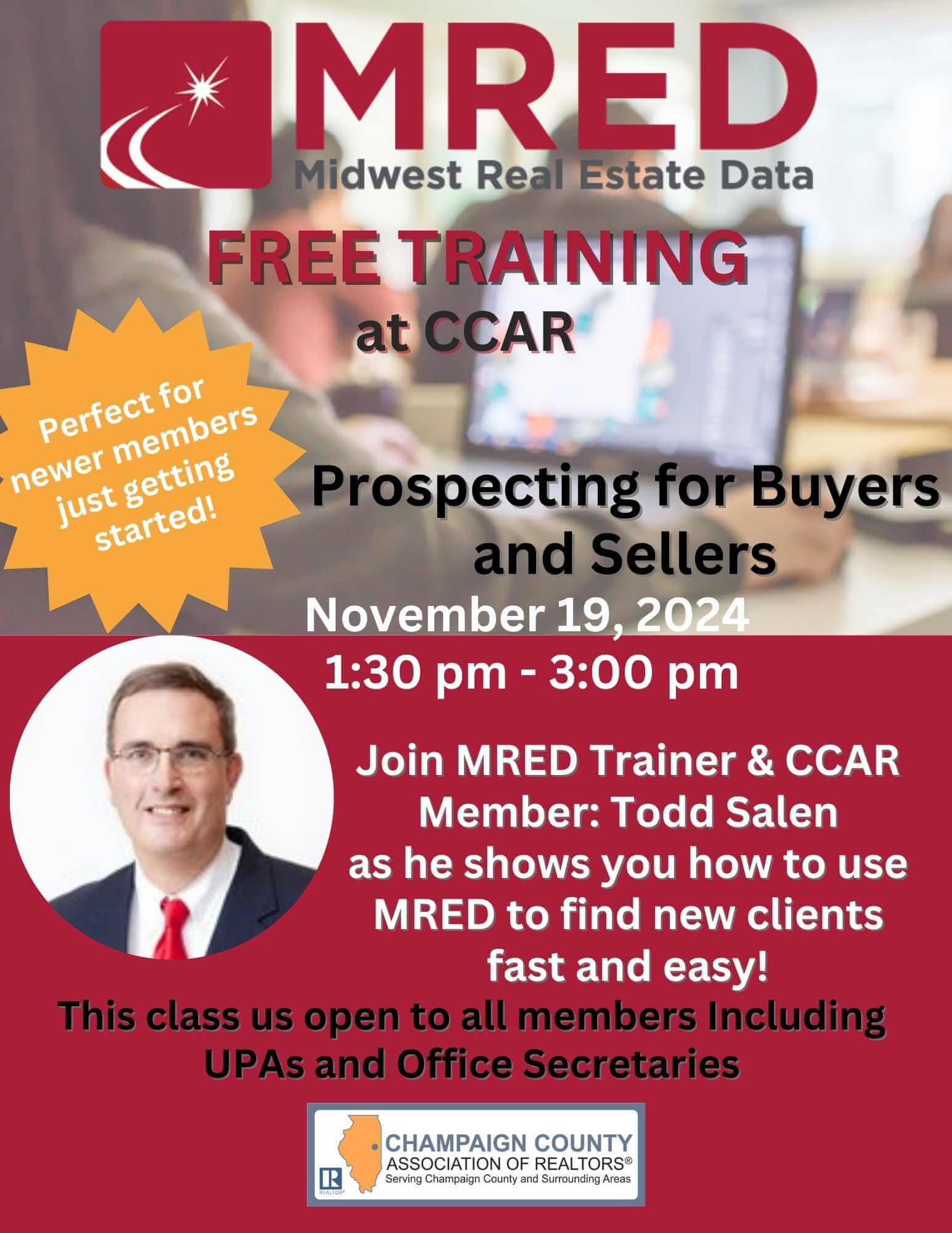 MRED FREE TRAINING Prospecting