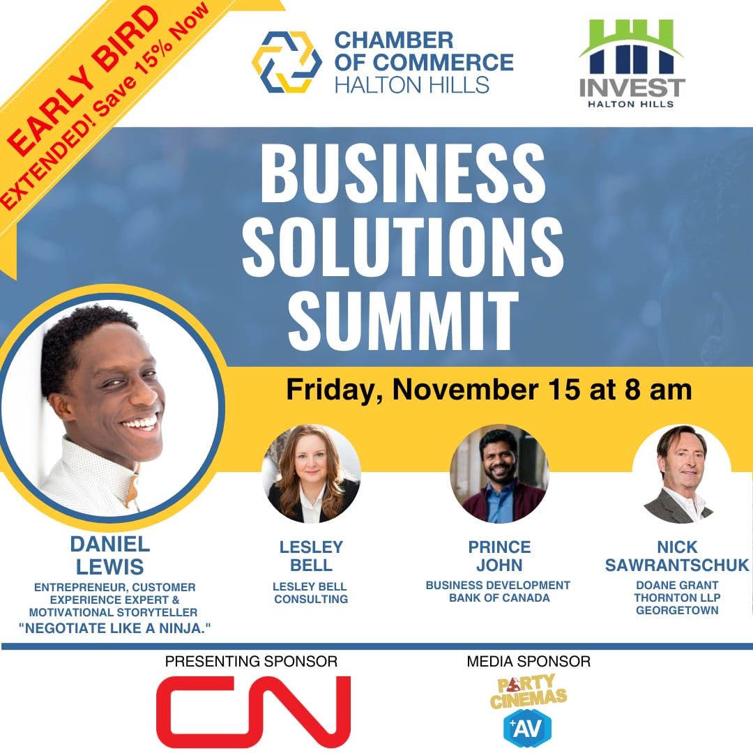 2024 Halton Hills Chamber of Commerce Business Solutions Summit