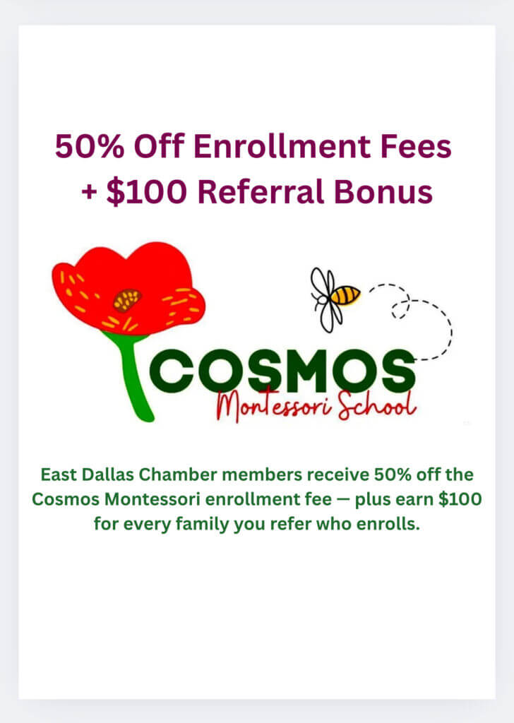 Cosmos East Dallas Chamber Coupon