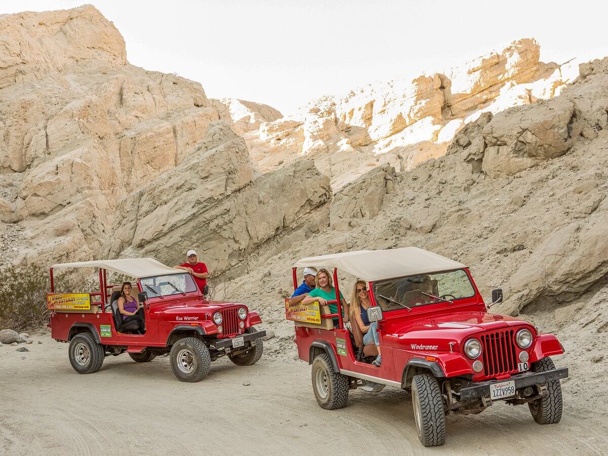 Open-air Jeep eco tour