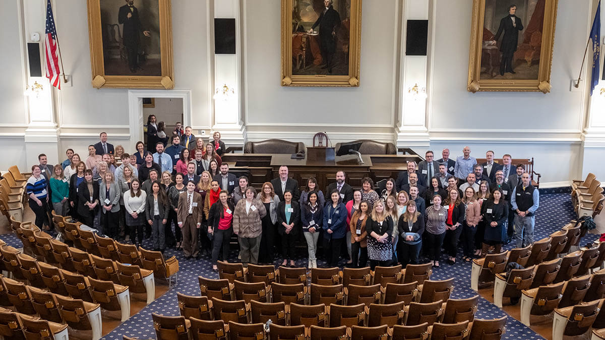 Capitol Day attendees 2024 in House chambers