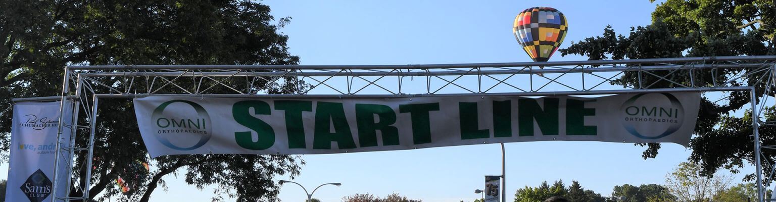 start line banner