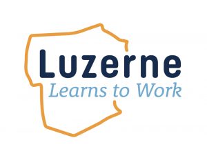 Luzerne Learns to Work Logo