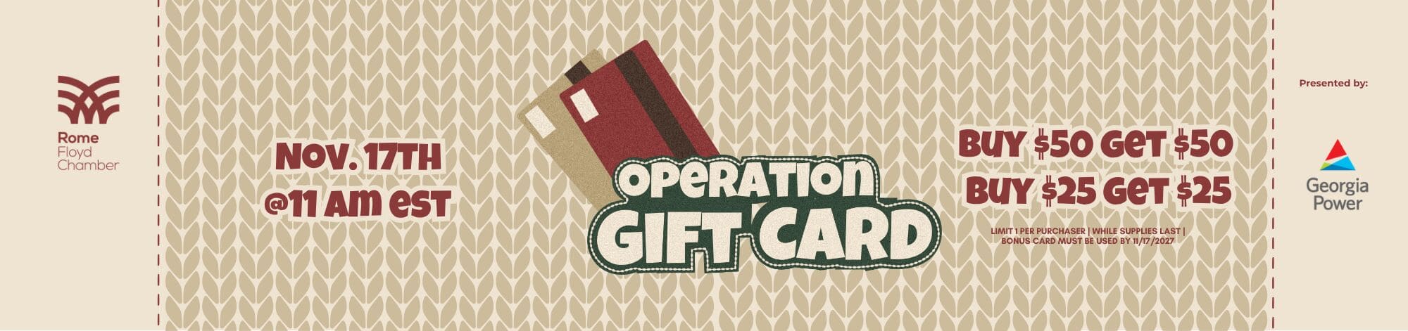 Copy of Operation Gift Card Banner Summer (760 x 300 px) (760 x 250 px) (760 x 100 px) (8.5 x 3 in) (8.5 x 2 in)