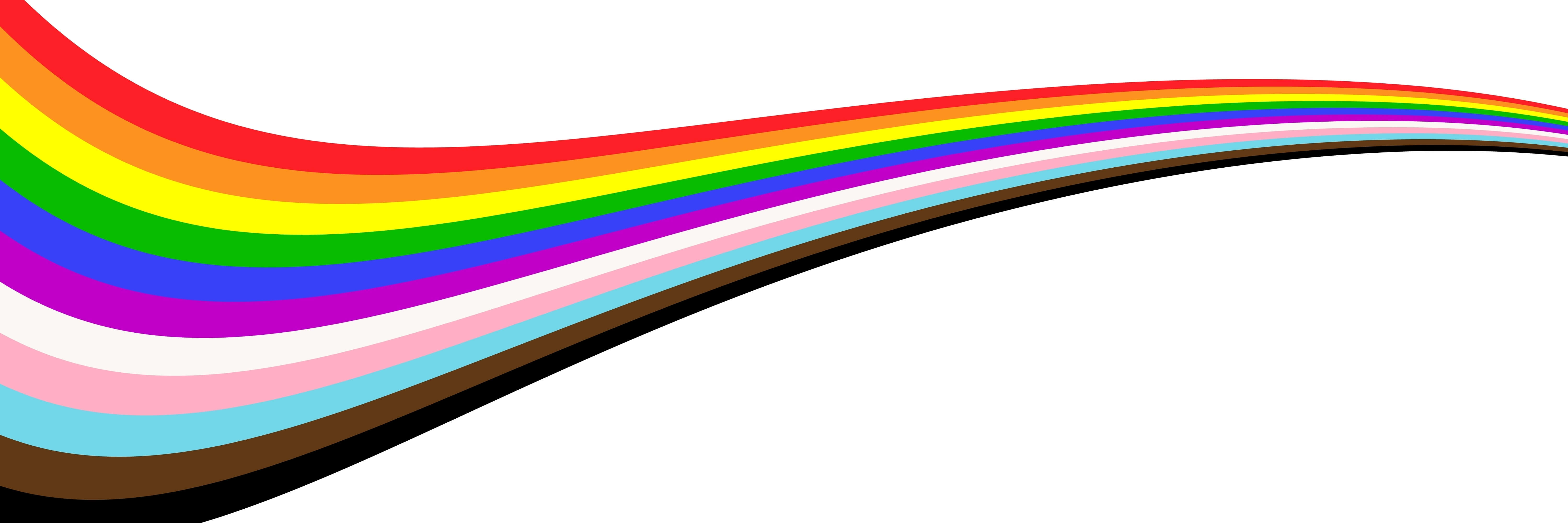 Lgbtqia,Pride,Month,Ribbon,Banner,With,Rainbow,Colors