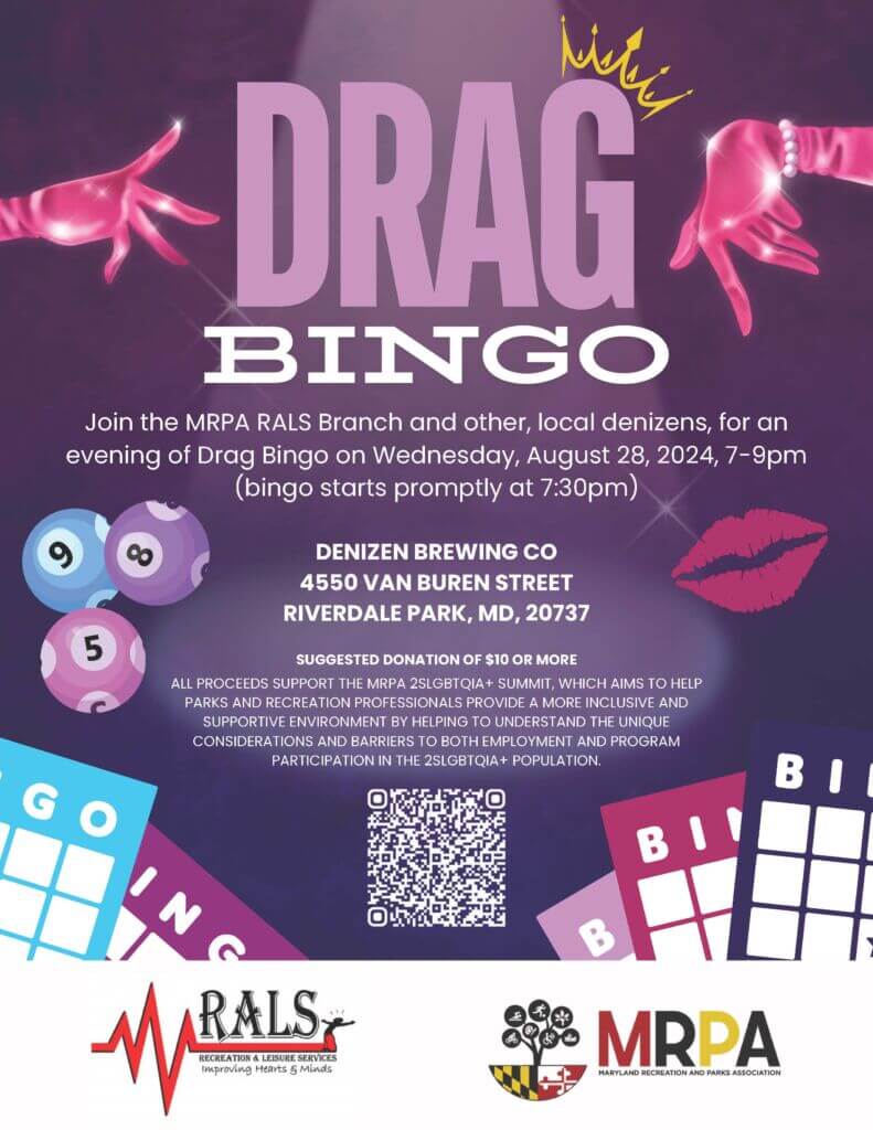 ONLINE RALS Drag Bingo Flyer