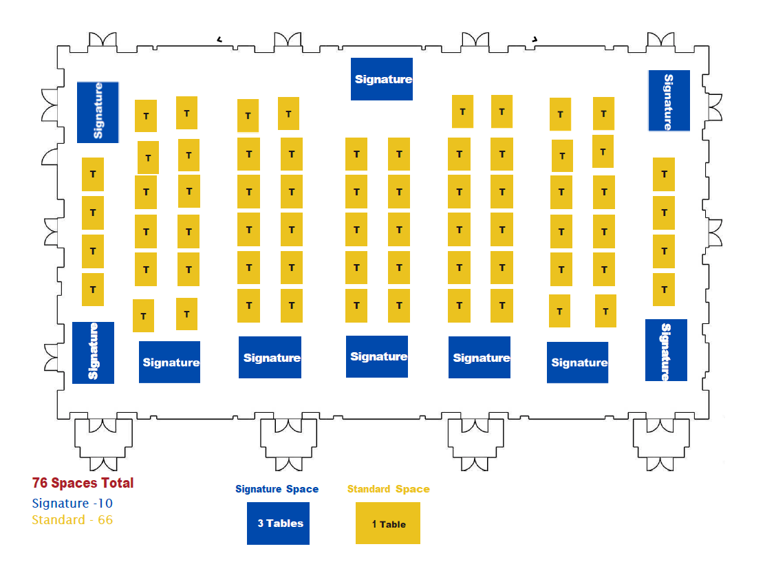 2027 Exhibit Hall Layout
