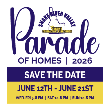 Parade of Homes 2026 - Save the Date - June 12-21