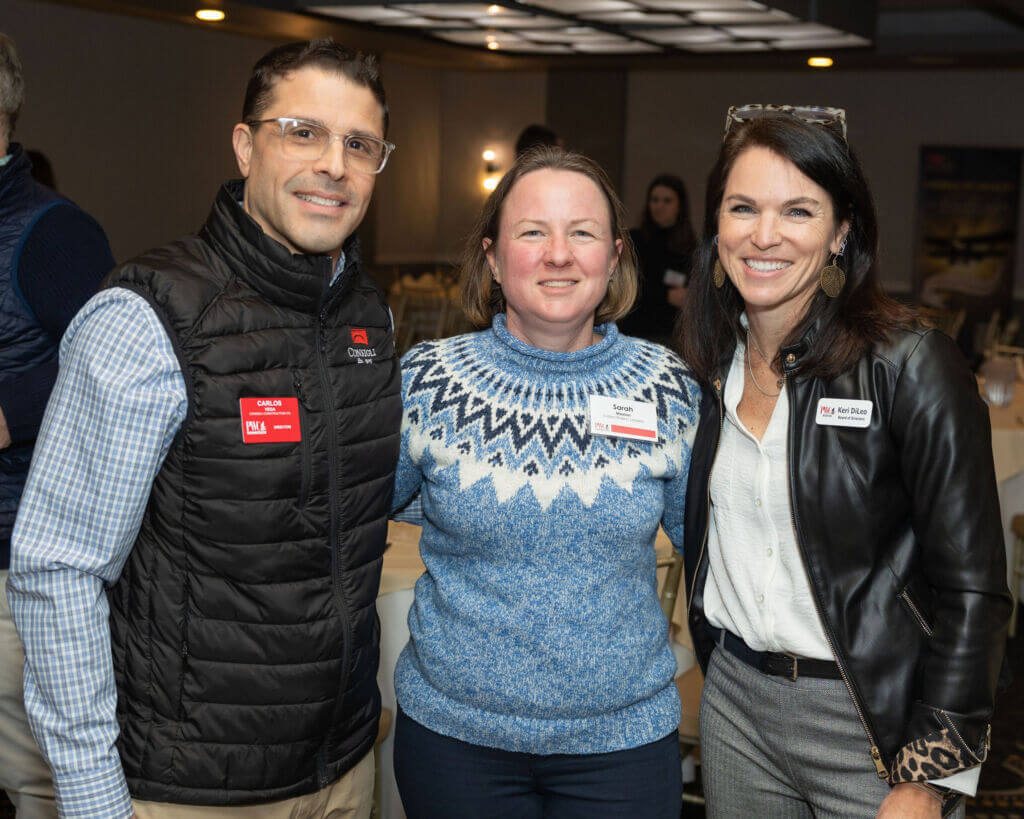 PWC Connecticut members networking at Casa Mia at the Hawthorne