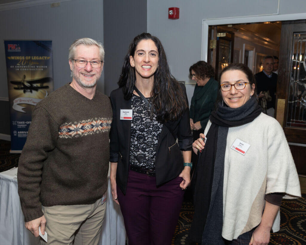 PWC Connecticut members networking at Casa Mia at the Hawthorne