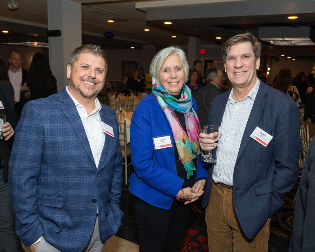 PWC Connecticut members networking at Casa Mia at the Hawthorne