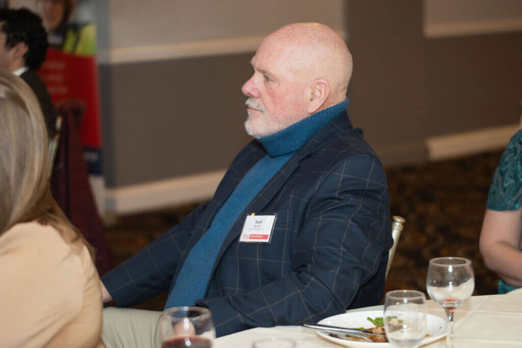 PWC Connecticut members networking at Casa Mia at the Hawthorne